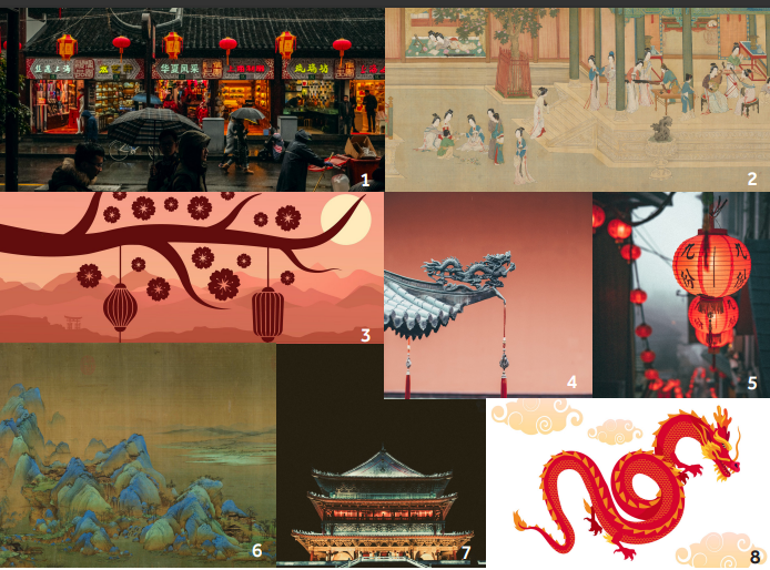 Moodboard for China Yan website re-design
